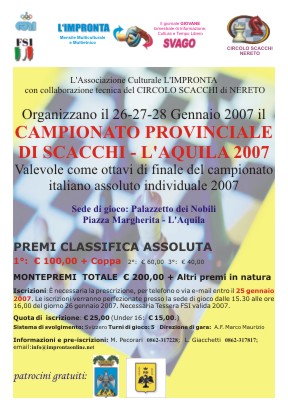 Locandina evento
