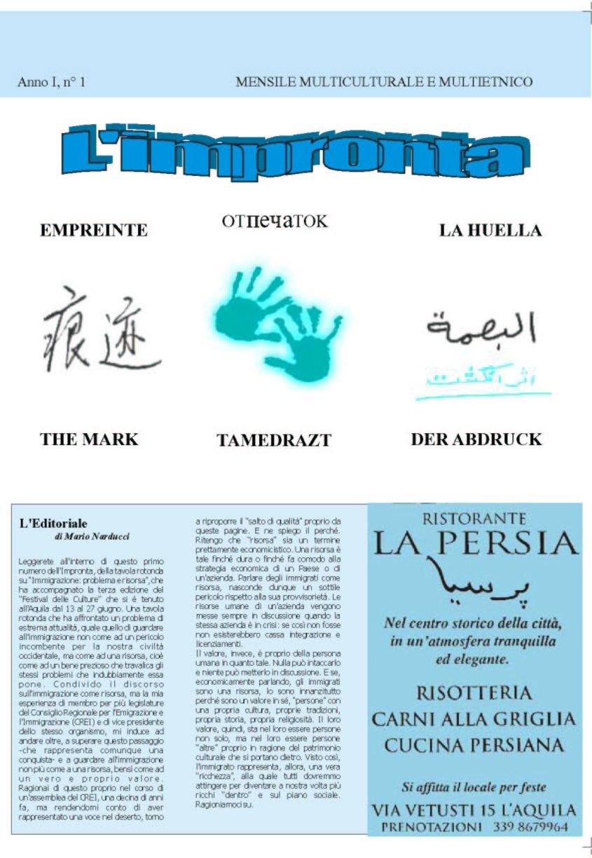 L'Impronta 2004 n.01