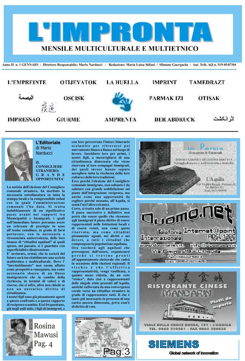 L'Impronta 2005 n.01