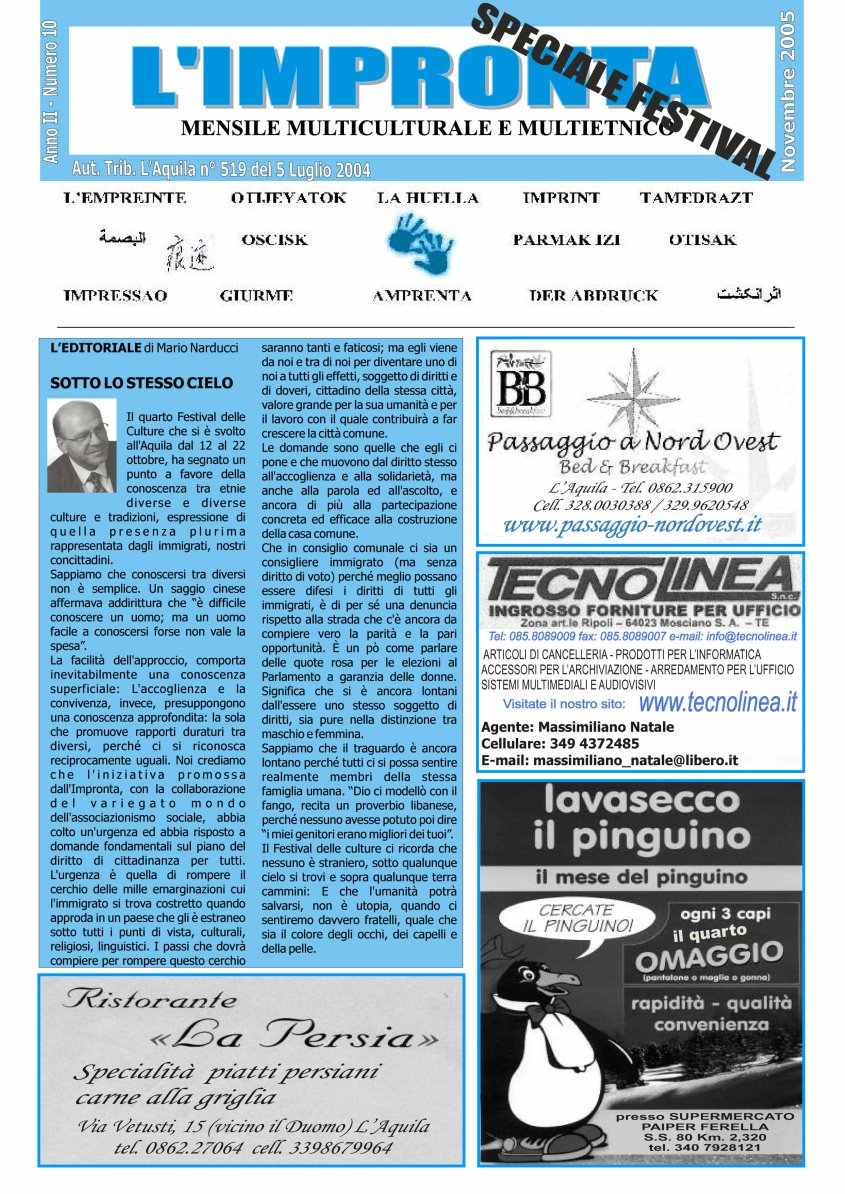 L'Impronta 2005 n.10