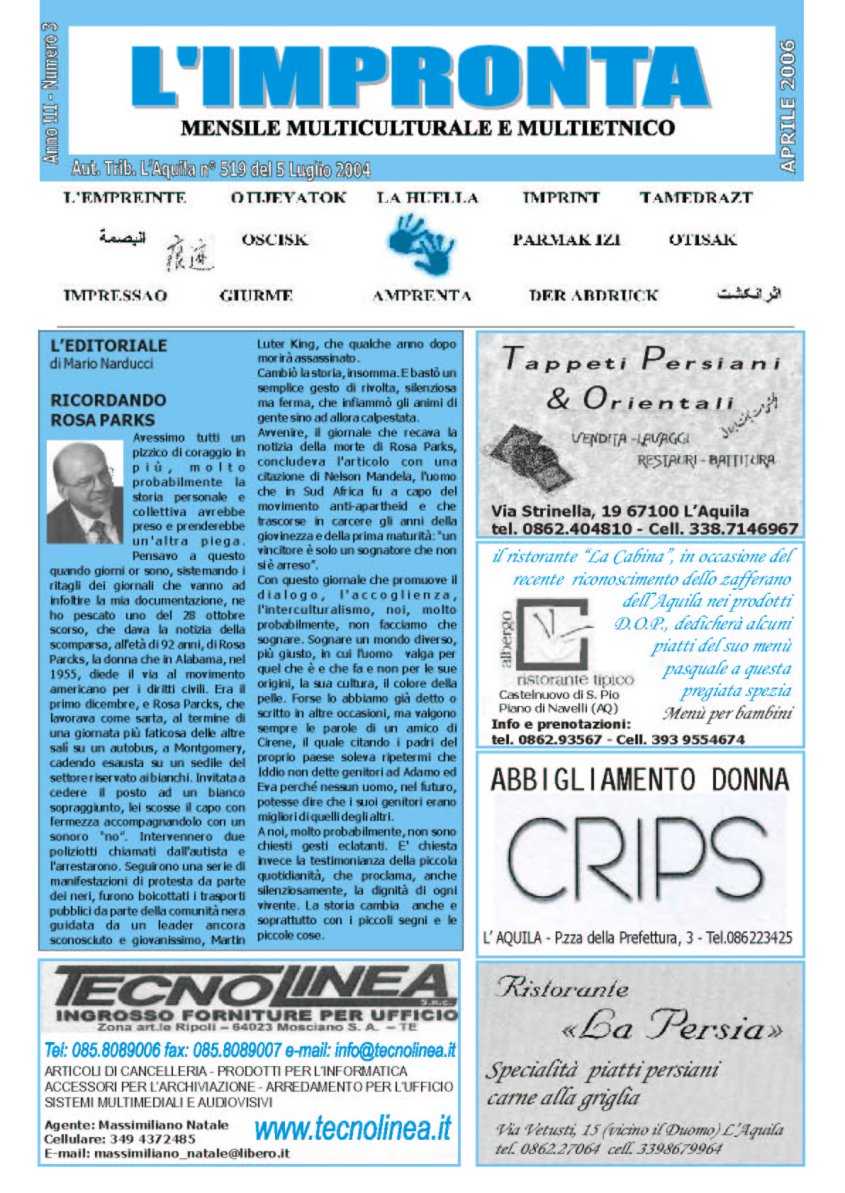 L'Impronta 2006 n.03