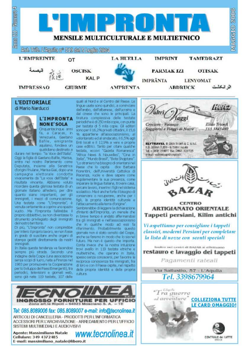 L'Impronta 2006 n.04