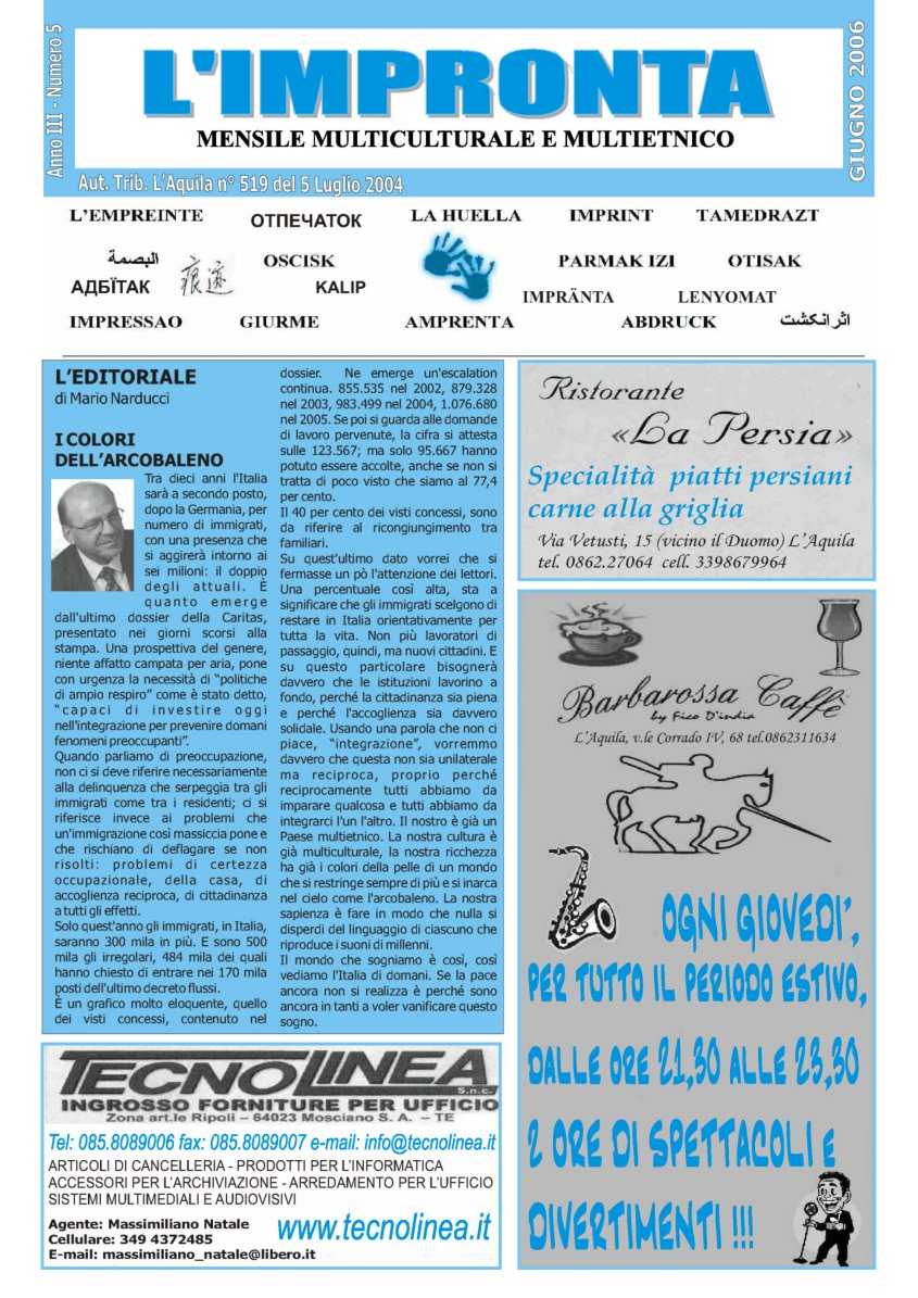L'Impronta 2006 n.05