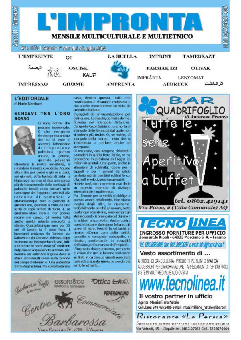 L'Impronta 2006 n.06