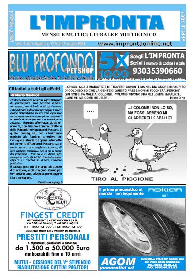 L'Impronta 2007 n.03
