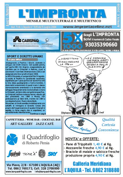 L'Impronta 2008 n.03