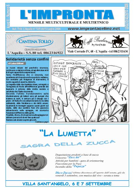 L'Impronta 2008 n.06